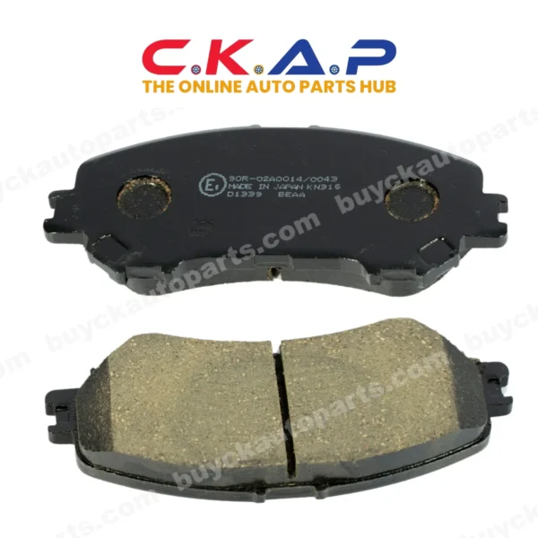 MK Japan Brake Pads – Nissan Cefiro CA33 / Bluebird / Primera P11 P12 – D-1239M-01 (Rear)